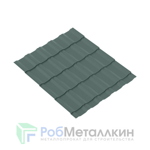 Металлочерепица Супер КРОНА 0.5 Полиэстер RAL 7005