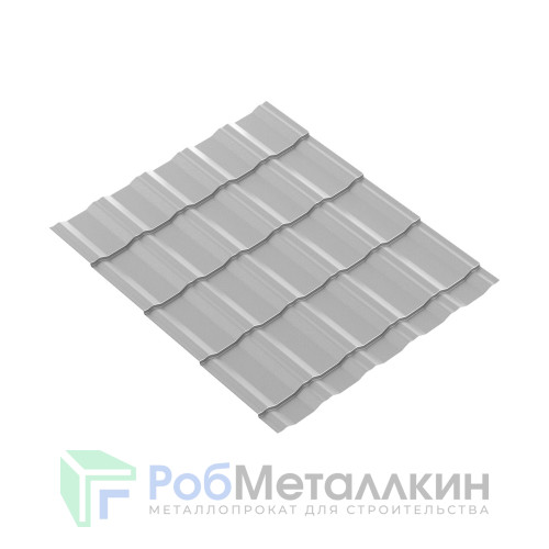 Металлочерепица Супер КРОНА 0.5 Полиэстер RAL 9006