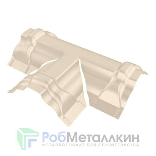 Тройник T-образный для конька ПРЕМИУМ Полиэстер RAL 1015