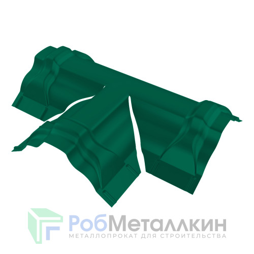 Тройник T-образный для конька ПРЕМИУМ Полиэстер RAL 6029
