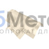 Тройник T-образный для конька полукруглого малого Полиэстер RAL 1015