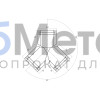 Тройник Y-образный для конька полукруглого малого Полиэстер RAL 1014