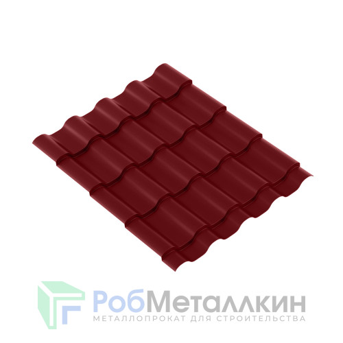 Лист волновой ВЕРОНА 0.45 Полиэстер двусторонний RAL 3005