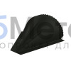 Заглушка конусная для конька полукруглого малого MAT двусторонний RAL 9005