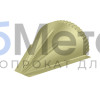 Заглушка конусная для конька полукруглого малого Полиэстер RAL 1014