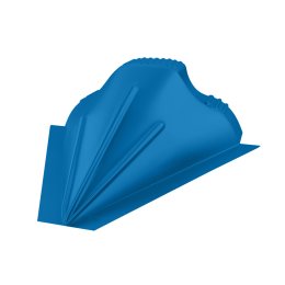 Заглушка конусная для конька ПРЕМИУМ MAT RAL 5005
