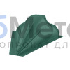 Заглушка конусная для конька ПРЕМИУМ MAT RAL 6005