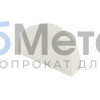 Заглушка торцевая для конька полукруглого малого Полиэстер RAL 9002