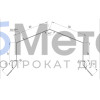 Парапет с домиком Полиэстер RAL 7035