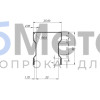 Планка для забора фигурная С20 Полиэстер RAL 3005