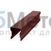 Планка для забора фигурная С20 Полиэстер RAL 8017
