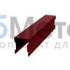 Планка для забора фигурная С21 Полиэстер RAL 3005