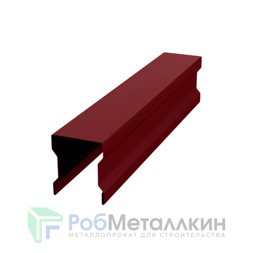 Планка для забора фигурная С21 Полиэстер RAL 3005