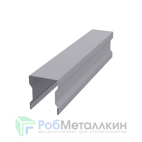 Планка для забора фигурная С21 Полиэстер RAL 7004