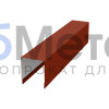 Планка для забора П-образная С21 Полиэстер RAL 3009
