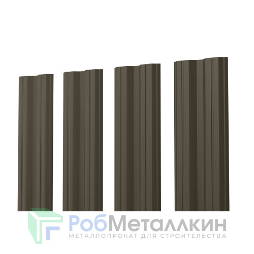 Евроштакетник М-образный 0.5 Полиэстер двусторонний RR-32