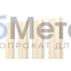 Евроштакетник ПД-образный прямой 0.5 Полиэстер RAL 1015