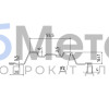 Евроштакетник П-Премиум прямой 0.5 MAT двусторонний RAL 7024