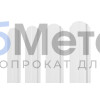 Евроштакетник В.К. фигурный 0.4 Полиэстер двусторонний RAL 9003