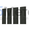 Евроштакетник В.К. прямой 0.5 MAT двусторонний RAL 9005