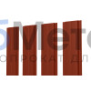 Евроштакетник В.К. прямой 0.5 Полиэстер RAL 3009