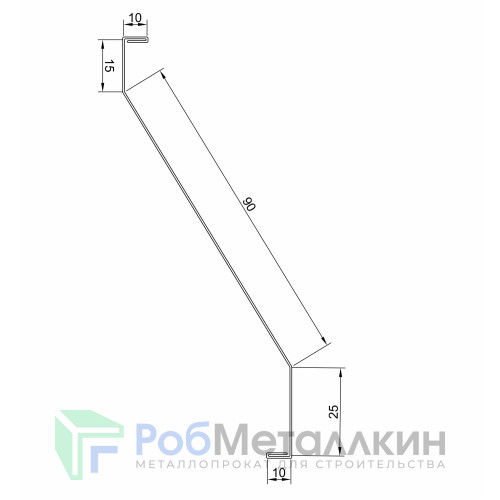 Ламель Классик с микрогофрой 0.5 Полиэстер RAL 6029