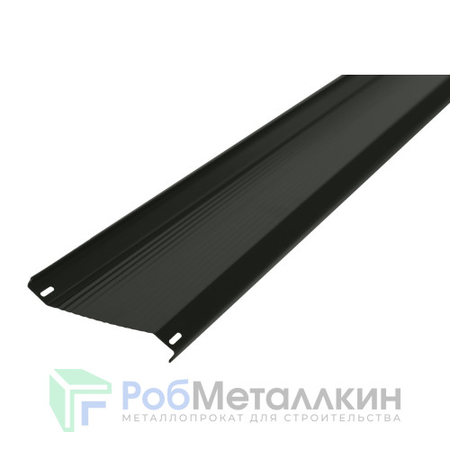 Ламель Классик с микрогофрой 0.5 Пурал RAL 9005