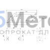 Ламель МИЛАН 0.5 Порошковый окрас RAL 3009