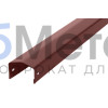 Профиль горизонтальный завершающий (верхний/нижний) 0.5 Полиэстер RAL 8017