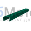 Профиль П-образный вертикальный направляющий (боковой) Порошковый окрас RAL 6029 Гладкая