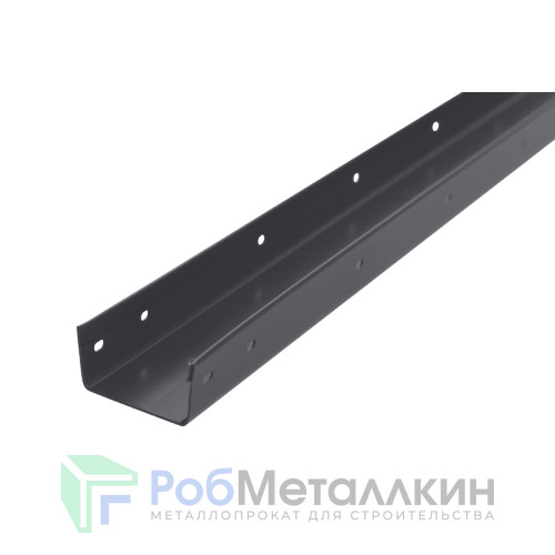 Профиль П-образный 0.5 Вельвет RAL 7024