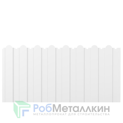 Профнастил фигурный С-20А 0.4 Полиэстер двусторонний RAL 9003