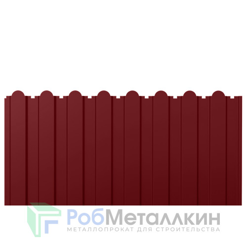 Профнастил фигурный С-20А 0.5 Полиэстер двусторонний RAL 3005
