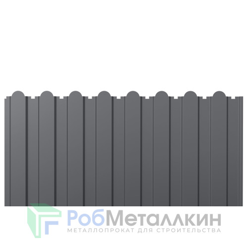Профнастил фигурный С-20А 0.5 Полиэстер двусторонний RAL 7024