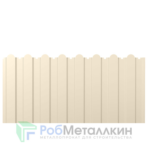 Профнастил фигурный С-20А 0.5 Полиэстер RAL 1015