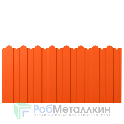 Профнастил фигурный С-20А 0.5 Полиэстер RAL 2004