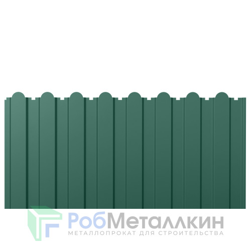 Профнастил фигурный С-20А 0.5 Полиэстер RAL 6005