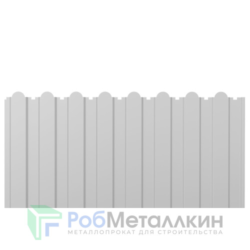 Профнастил фигурный С-20А 0.5 Полиэстер RAL 7035
