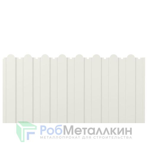 Профнастил фигурный С-20А 0.5 Полиэстер RAL 9002