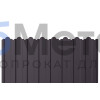 Профнастил фигурный С-20В 0.45 Полиэстер RAL 8019