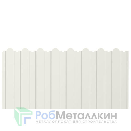Профнастил фигурный С-20В 0.5 Полиэстер RAL 9002