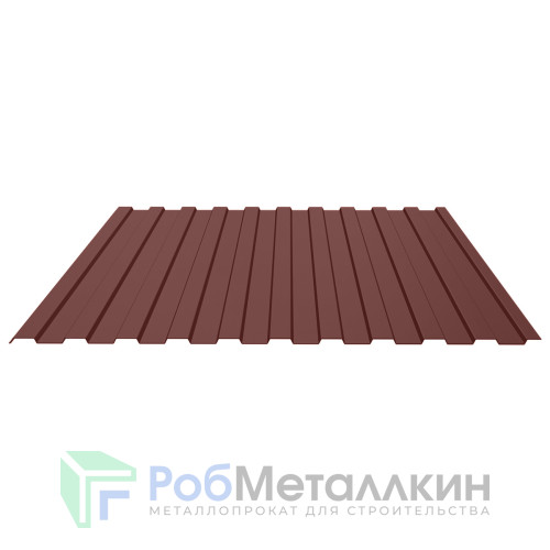 Профнастил С-8 0.45 Полиэстер двусторонний RAL 8017