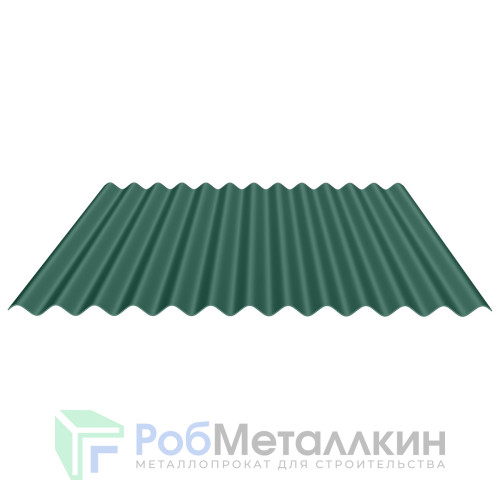 Профнастил гофрированный лист С-18 0.5 MAT RAL 6005